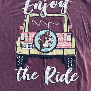 Source-unknown Men's Burgundy T-shirt